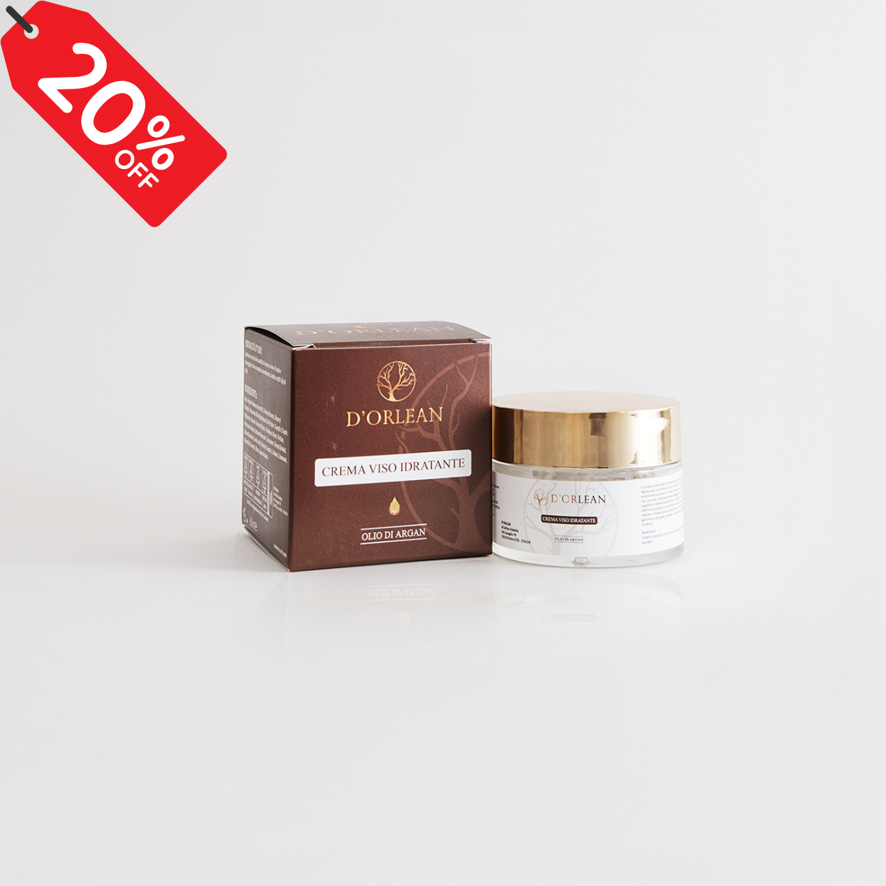 Crema Viso Idratante - Argan Based